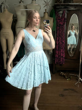Load image into Gallery viewer, vintage 1960s midriff dress {xs}