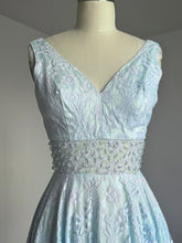 Load image into Gallery viewer, vintage 1960s midriff dress {xs}
