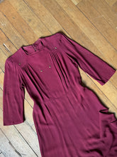 Load image into Gallery viewer, AS-IS vintage 1940s shooting star studded dress {m}