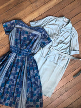 Load image into Gallery viewer, vintage 1950s cotton dress {xs}