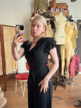 Load image into Gallery viewer, vintage 1940s novelty dress {xs}