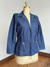 Load image into Gallery viewer, vintage 1950s denim jacket {XL/1X}