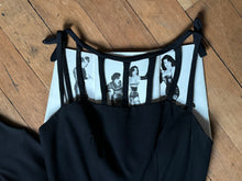 Load image into Gallery viewer, vintage 1960s cage neck dress {xs}