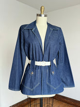 Load image into Gallery viewer, vintage 1950s denim jacket {XL/1X}
