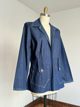 Load image into Gallery viewer, vintage 1950s denim jacket {XL/1X}