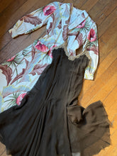 Load image into Gallery viewer, vintage 1930s silk dress {xxs}