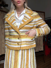 Load image into Gallery viewer, vintage 1960s tweed skirt suit {m}