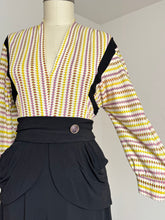 Load image into Gallery viewer, vintage 1940s rayon jersey dress {m}