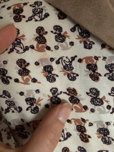 Load image into Gallery viewer, vintage 1950s POODLE dress {m}