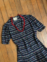 Load image into Gallery viewer, vintage 1930s novelty dancers dress {s}