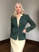 Load image into Gallery viewer, vintage 1940s collarless jacket {s}