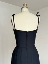 Load image into Gallery viewer, vintage 1960s cage neck dress {xs}