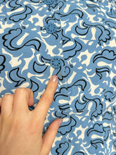 Load image into Gallery viewer, vintage 1940s rooster print dress {L}