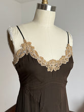 Load image into Gallery viewer, vintage 1930s silk dress {xxs}