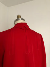 Load image into Gallery viewer, vintage 1940s red coat {L}