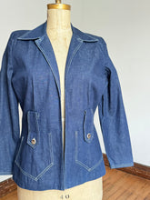 Load image into Gallery viewer, vintage 1950s denim jacket {XL/1X}