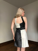 Load image into Gallery viewer, vintage 1960s lurex mini dress {xs}