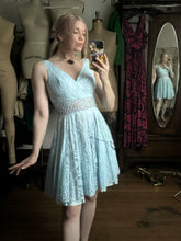 Load image into Gallery viewer, vintage 1960s midriff dress {xs}
