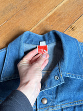 Load image into Gallery viewer, vintage 1970s GWG Scrubbies denim jacket