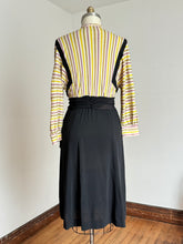 Load image into Gallery viewer, vintage 1940s rayon jersey dress {m}