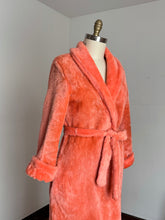 Load image into Gallery viewer, vintage 1960s fuzzy neon robe {L/XL}