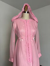 Load image into Gallery viewer, vintage 1960s hooded gown {xs}