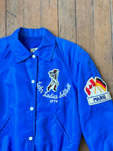 Load image into Gallery viewer, vintage 1970s women’s baseball league jacket