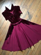 Load image into Gallery viewer, vintage 1940s evening dress {xs}