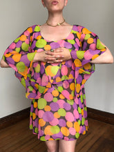 Load image into Gallery viewer, vintage 1960s novelty dress {xs}