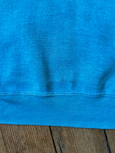 Load image into Gallery viewer, vintage 1960s blue short sleeve sweatshirt