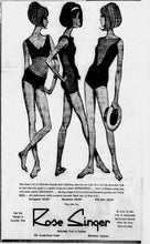 Load image into Gallery viewer, vintage 1960s Scandal Suit swimsuit {xs-s}
