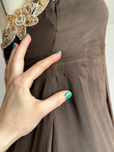 Load image into Gallery viewer, vintage 1930s silk dress {xxs}