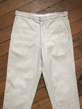 Load image into Gallery viewer, vintage 1960s cream cotton slacks pants
