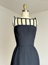 Load image into Gallery viewer, vintage 1960s cage neck dress {xs}