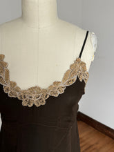 Load image into Gallery viewer, vintage 1930s silk dress {xxs}