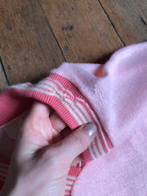 Load image into Gallery viewer, vintage 1950s pink knit top {m+}