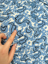 Load image into Gallery viewer, vintage 1940s rooster print dress {L}
