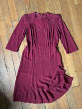 Load image into Gallery viewer, AS-IS vintage 1940s shooting star studded dress {m}