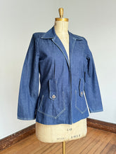 Load image into Gallery viewer, vintage 1950s denim jacket {XL/1X}
