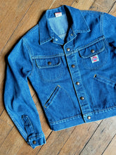 Load image into Gallery viewer, vintage 1970s GWG Scrubbies denim jacket