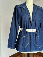 Load image into Gallery viewer, vintage 1950s denim jacket {XL/1X}