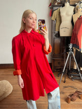 Load image into Gallery viewer, vintage 1940s red coat {L}