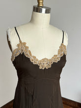 Load image into Gallery viewer, vintage 1930s silk dress {xxs}