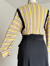 Load image into Gallery viewer, vintage 1940s rayon jersey dress {m}