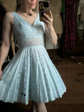 Load image into Gallery viewer, vintage 1960s midriff dress {xs}