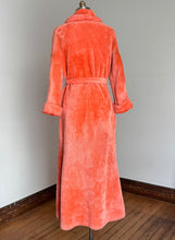 Load image into Gallery viewer, vintage 1960s fuzzy neon robe {L/XL}