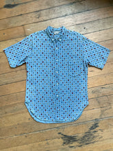 Load image into Gallery viewer, vintage 1960s novelty cotton button up shirt