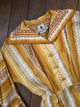 Load image into Gallery viewer, vintage 1950s silk dress {xs}