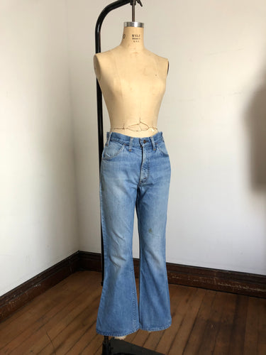 vintage 1970s Levis denim jeans