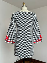 Load image into Gallery viewer, vintage 1960s checkered dress {s}